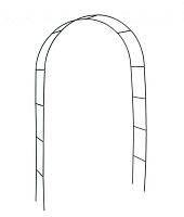 Арка декоративная GRINDA "КЛАССИКА", разборная, 240х120х36см