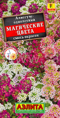 Алиссум Магические цвета смесь *0,1г Аэлита