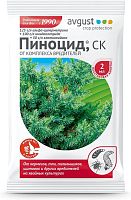 Средство против комплекса вредителей на хвойных культурах. ПИНОЦИД 2мл, Август 