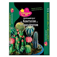 Грунт Буйский Кактус, Суккуленты 3л Цветочный рай 