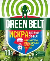 Средство от компл. вредителей ИСКРА двойной эффект 10гр таблетки. Грин Бэлт