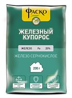 Средство от болезней растений Железный купорос 200гр.Фаско (30/1200)